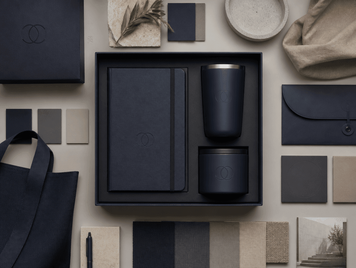 Corporate design trend moodboard