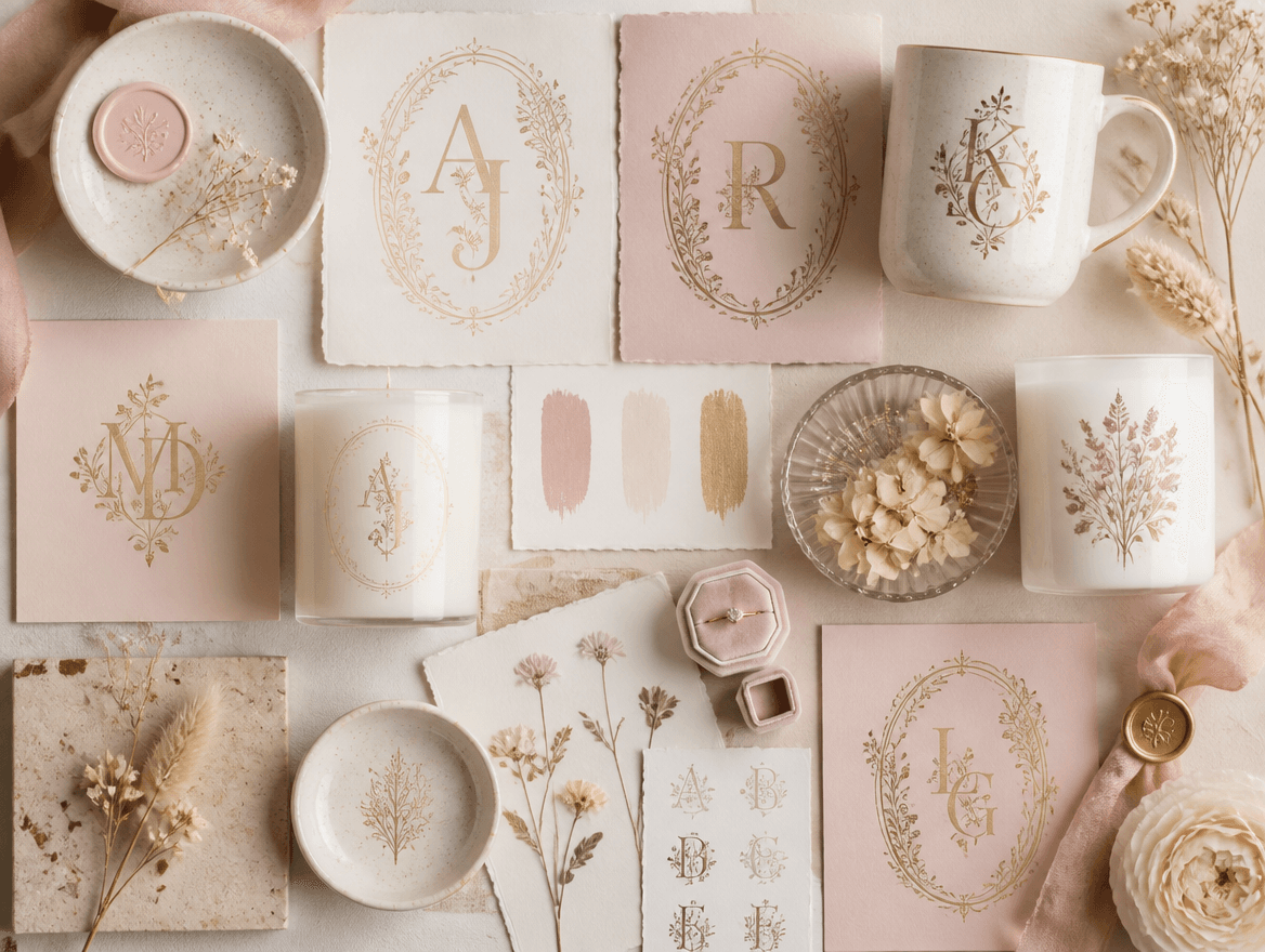Wedding design trend moodboard