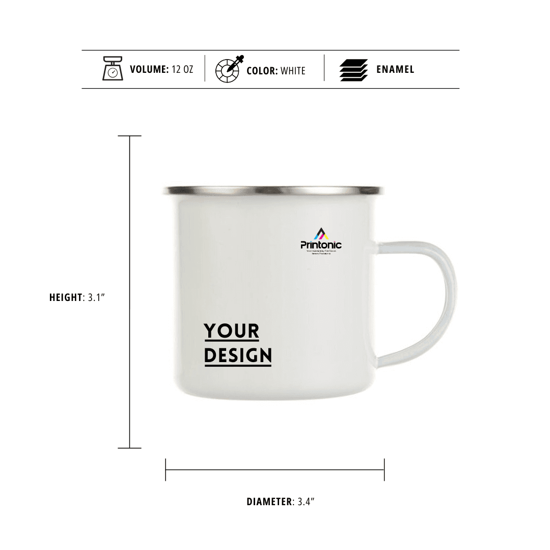 Enamel Camping Mug