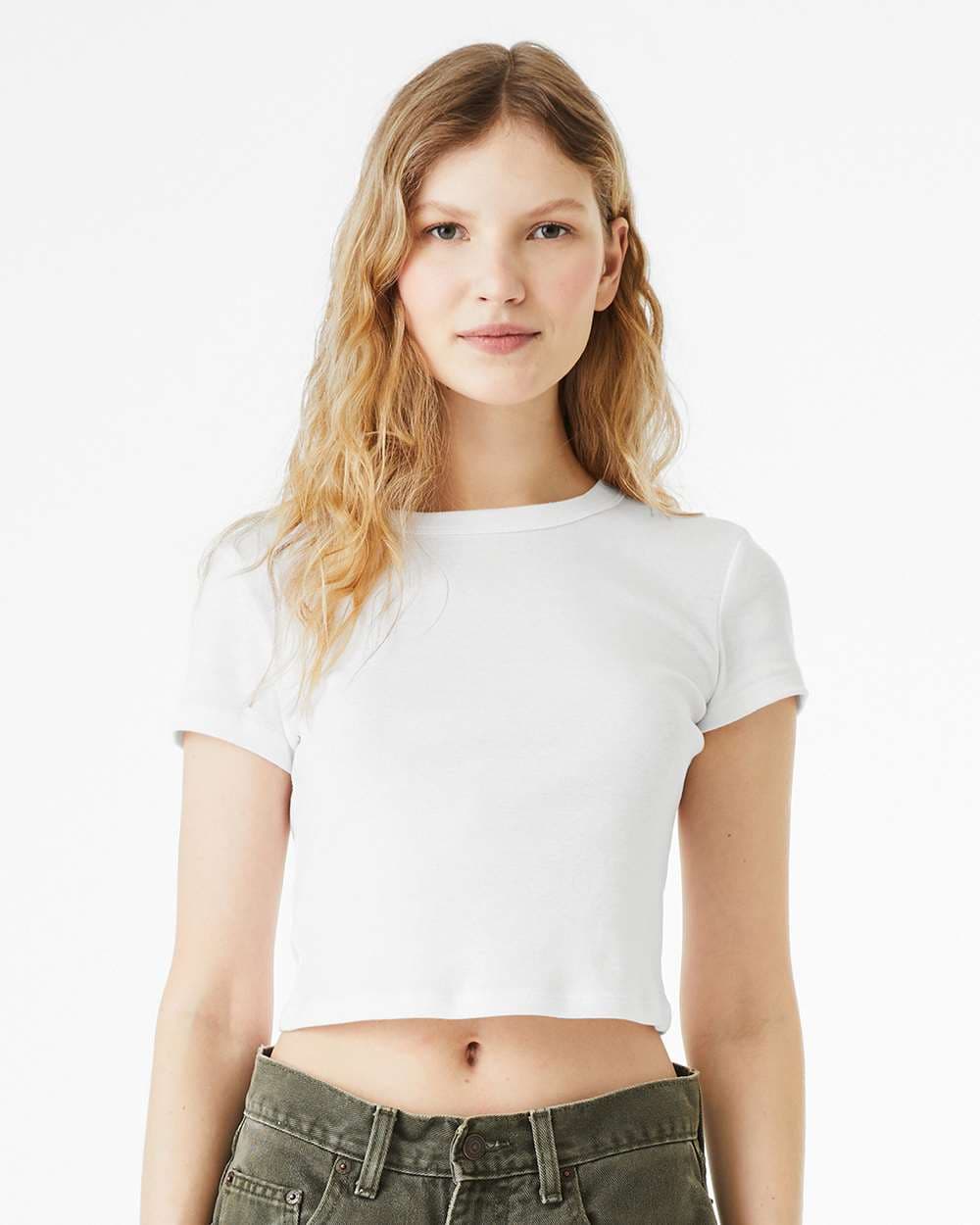 Women's Micro Rib Baby Tee | BELLA + CANVAS 1010
