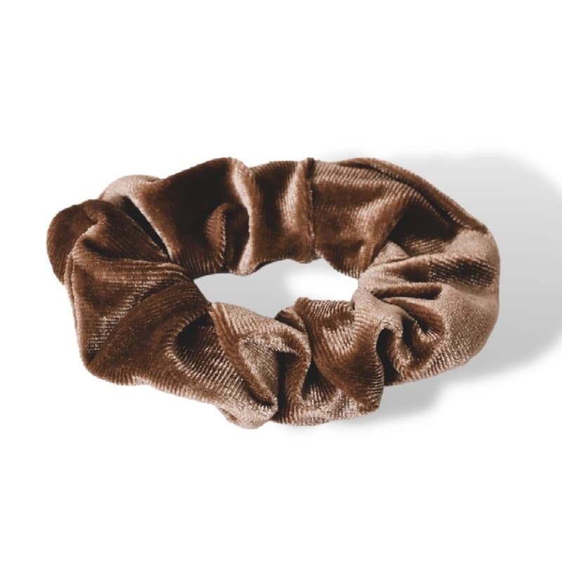 Brown Scrunchie