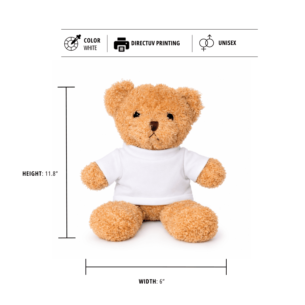 Teddy Bear with Printed Tee