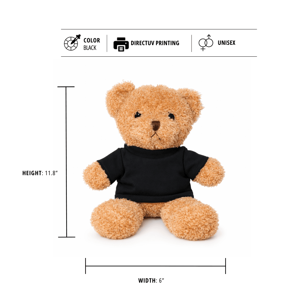 Teddy Bear with Printed Tee
