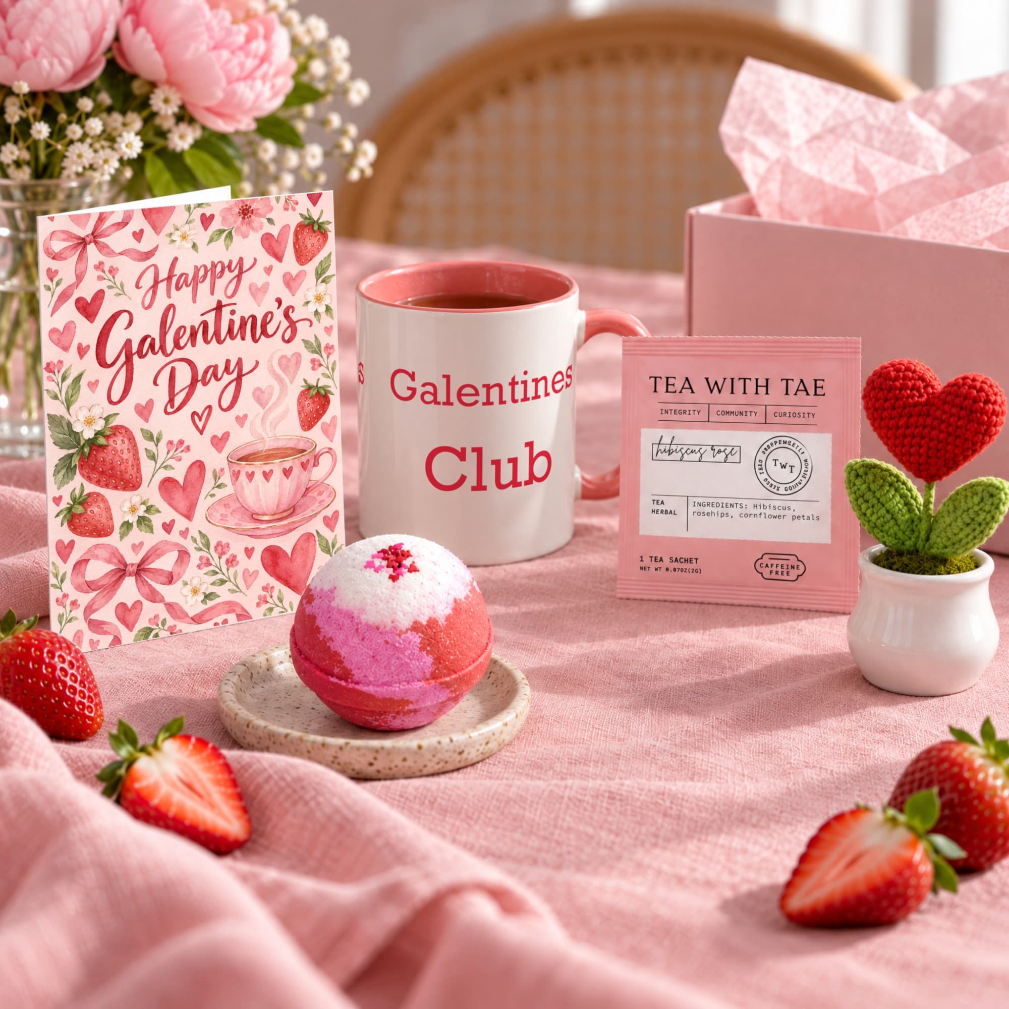 Galentine's Tea Party Gift Set