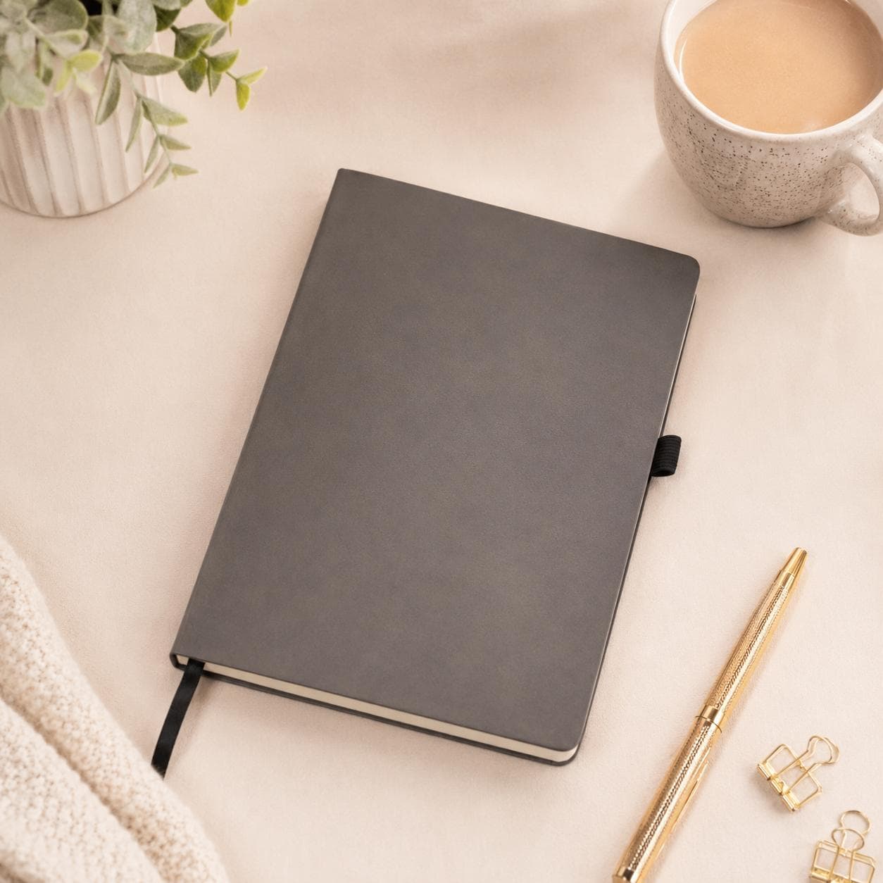 Faux Leather Notebook