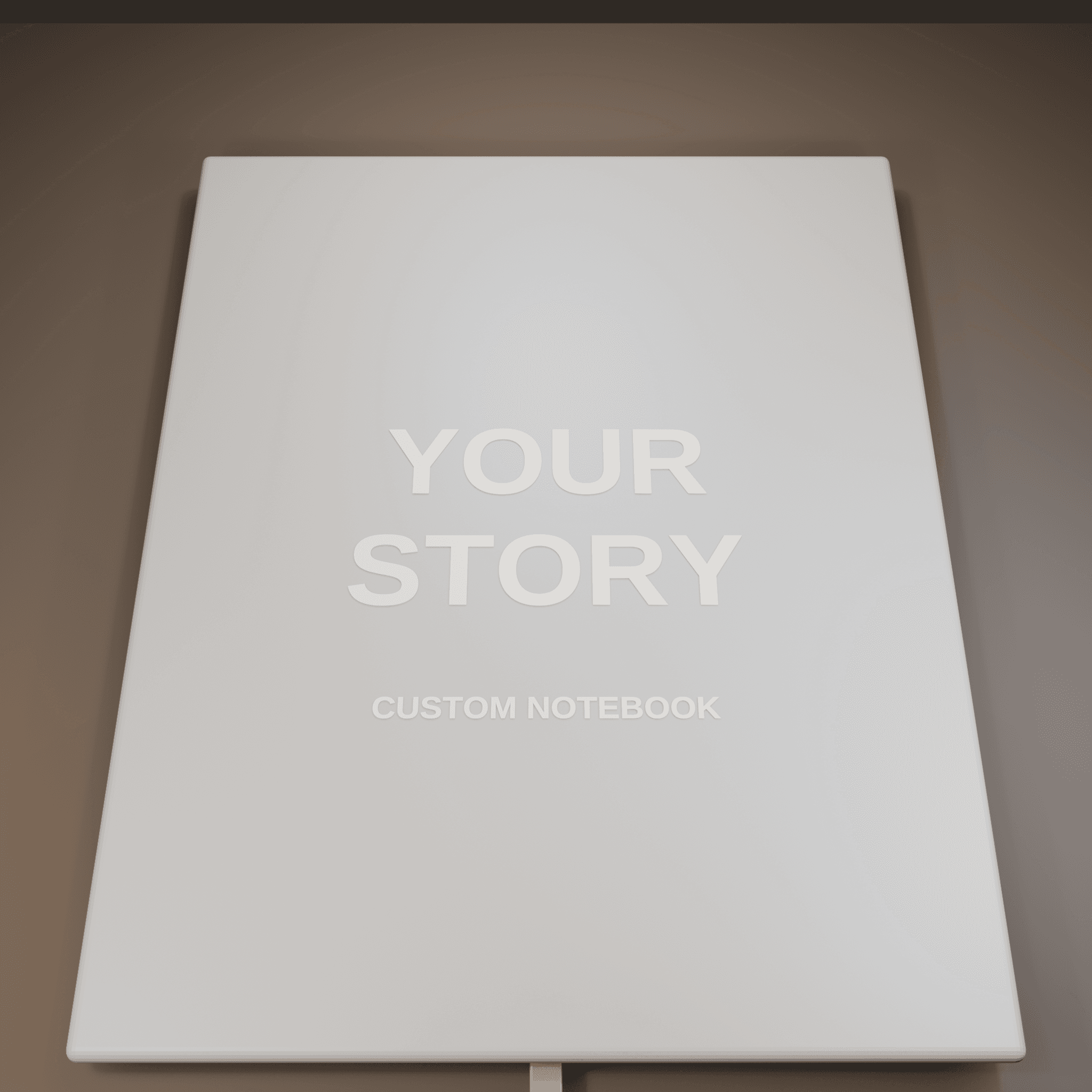 Faux Leather Notebook - 7×9 Engraved