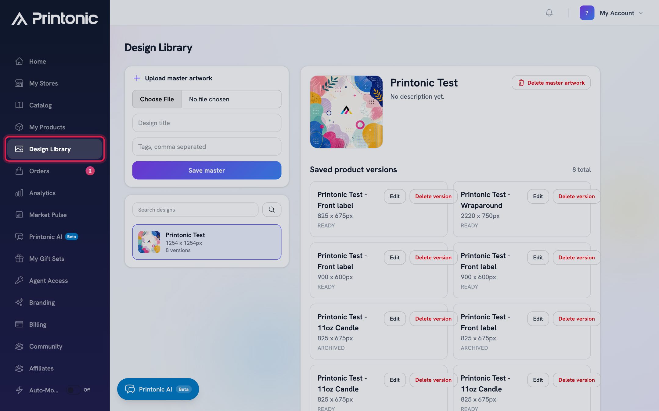 Step 1: Open the Design Library