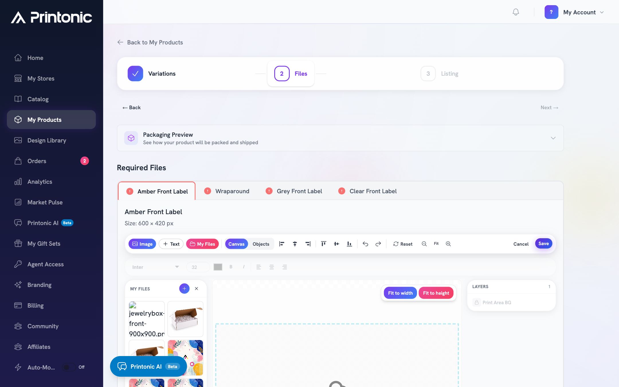 Step 9: Create a listing and review the pre-filled sections