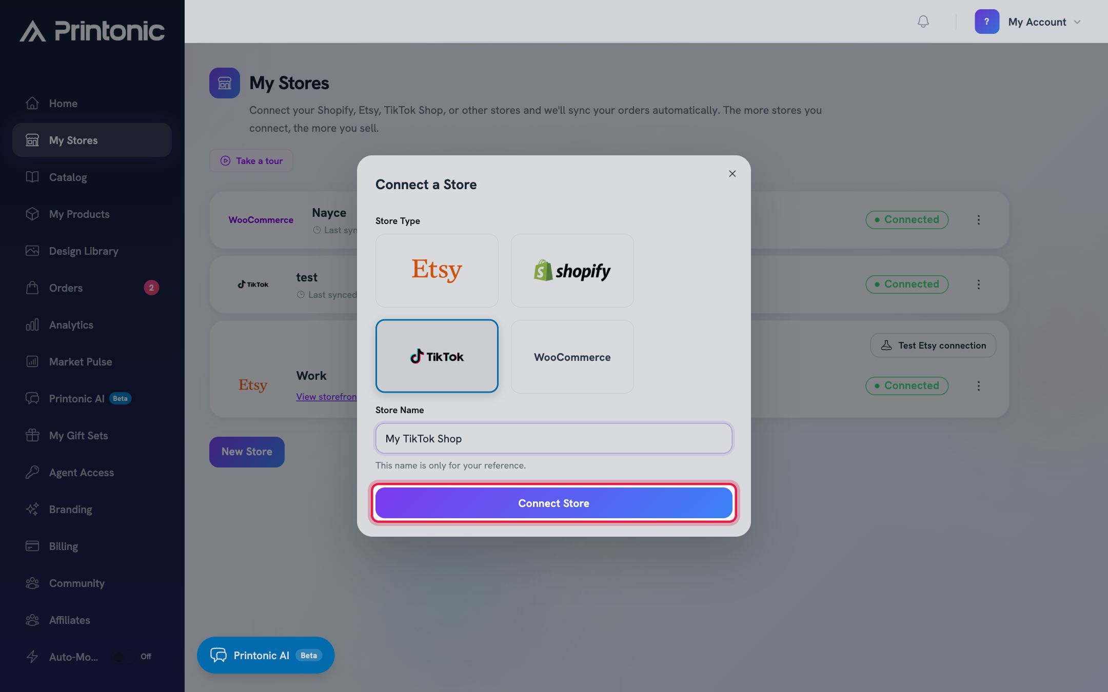 Step 1: Connect your TikTok Shop