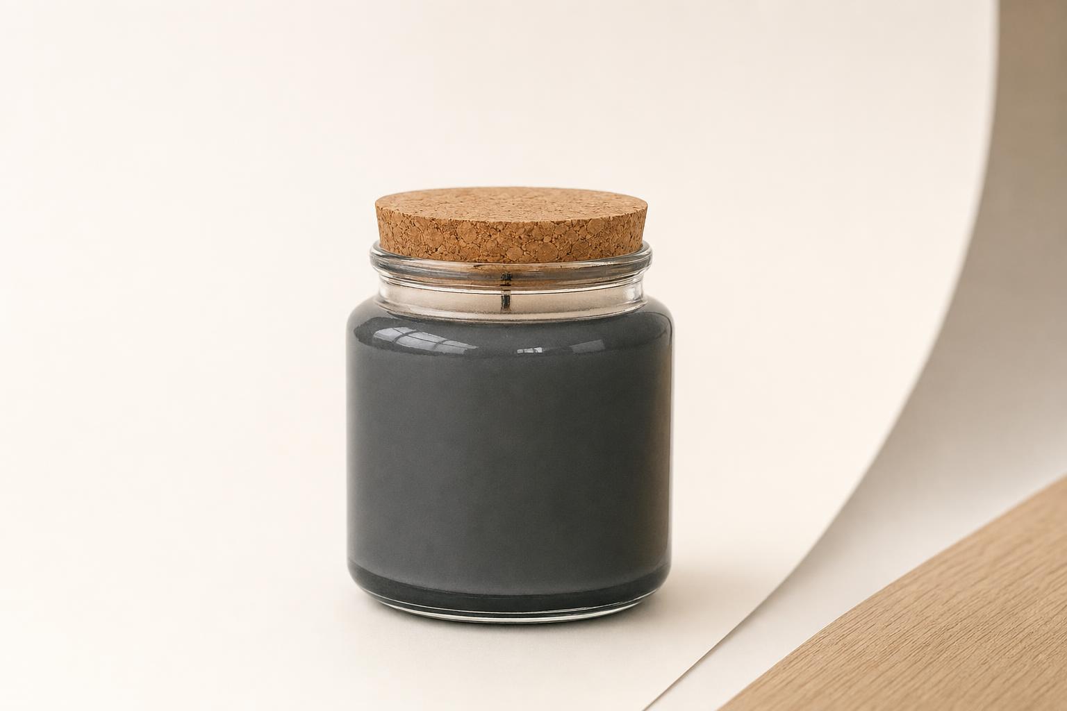 Mini Candle with Cork Lid