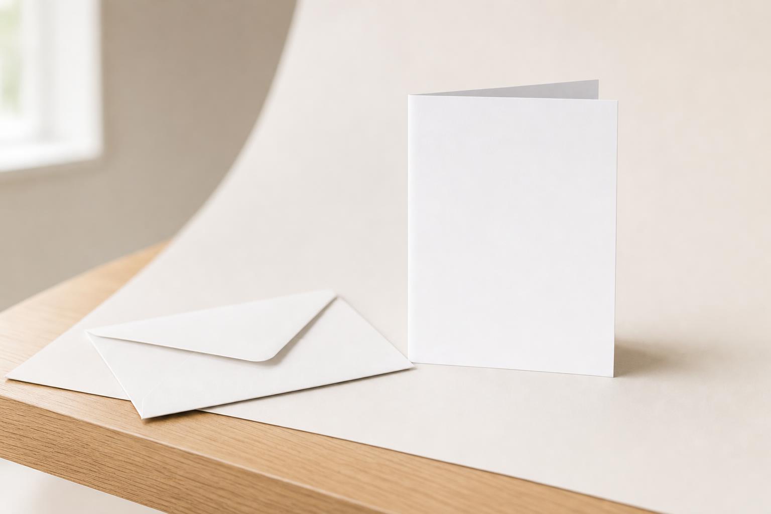 Printed Folded Card, 5x7
