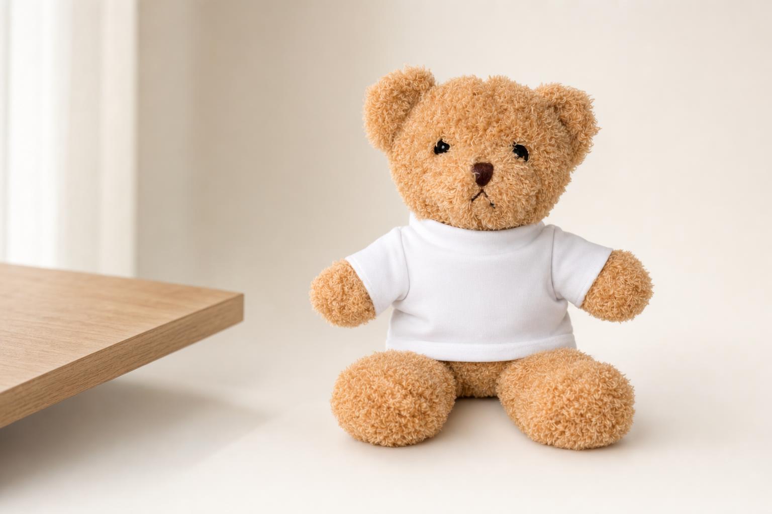 Teddy Bear with Printed Tee