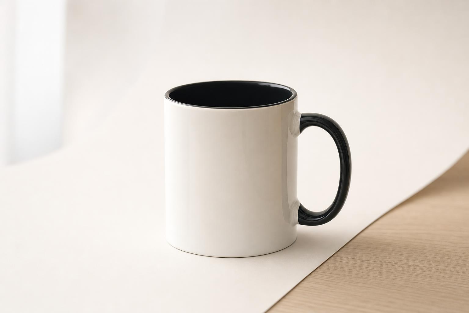 Two-Tone Ceramic Mug, 11oz